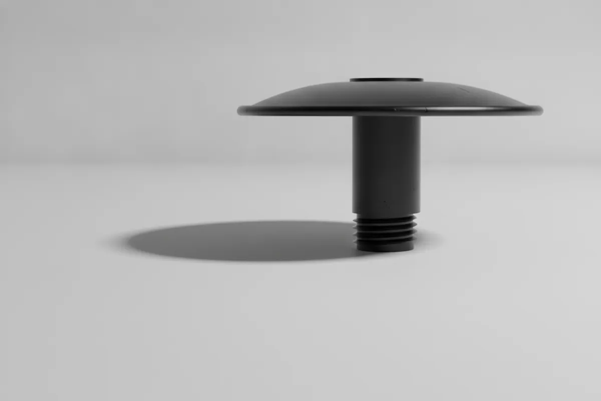 Boat cover vent CAD model